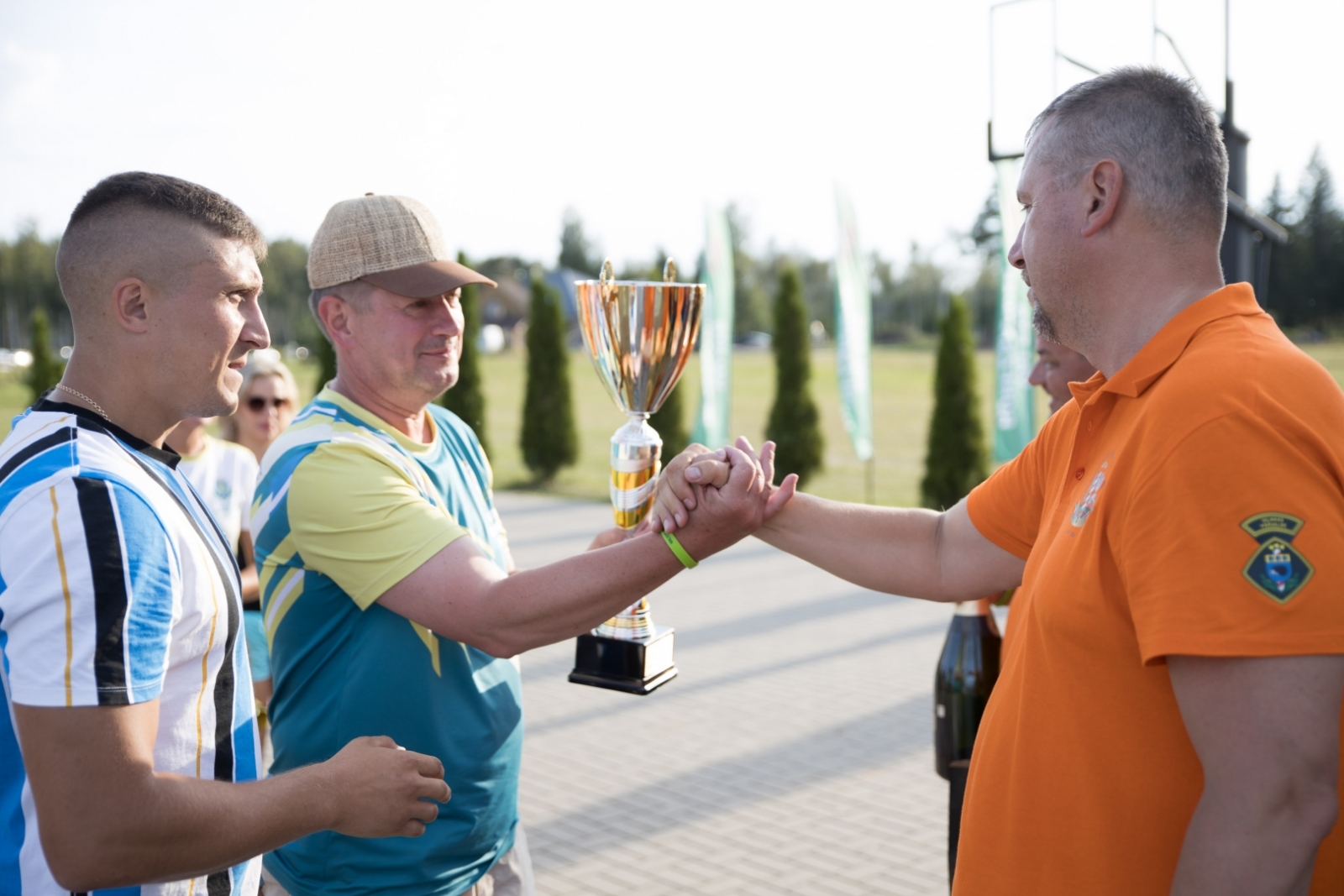 FOTO: Sporta spēles noslēguma sacensību dalībnieki