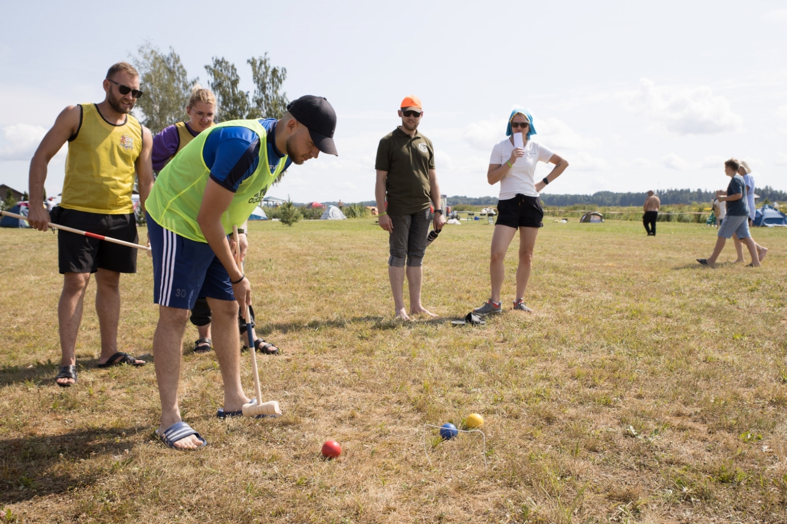 FOTO: Sporta spēles noslēguma sacensību dalībnieki