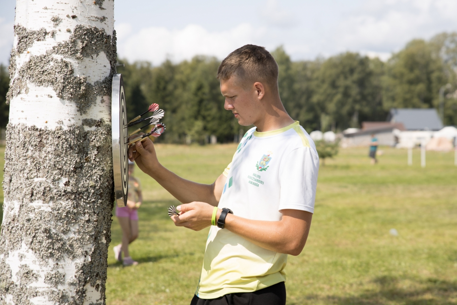 FOTO: Sporta spēles noslēguma sacensību dalībnieki