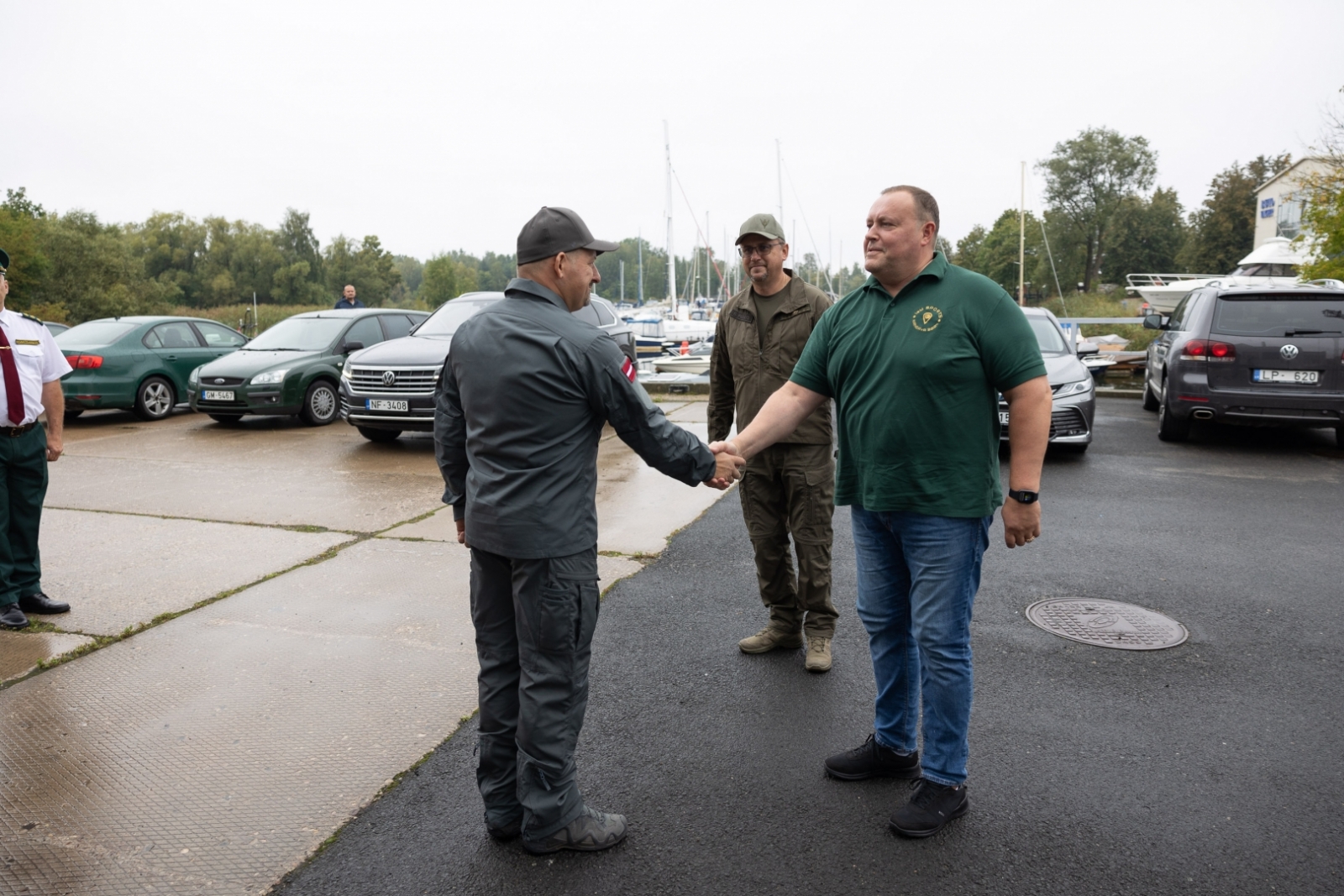 FOTO: Iekšlietu ministra vizīte VRS