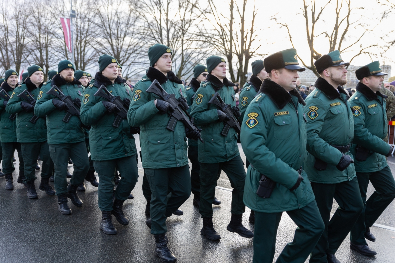 FOTO: VRS dalība militārajā parādē