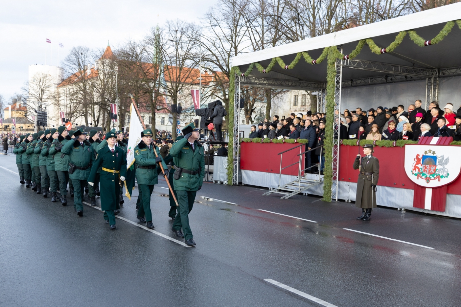 FOTO: VRS dalība militārajā parādē