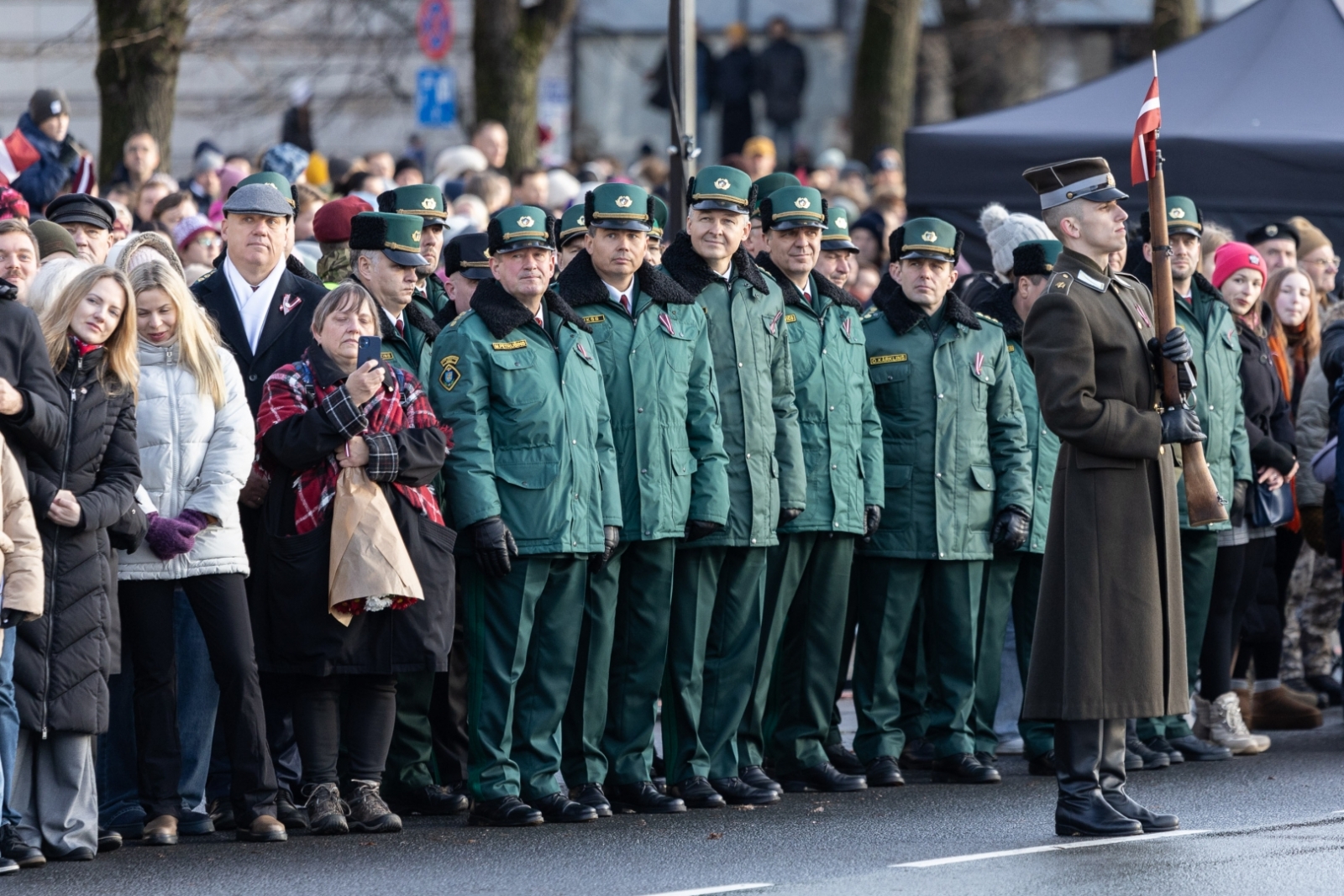 FOTO: VRS dalība militārajā parādē