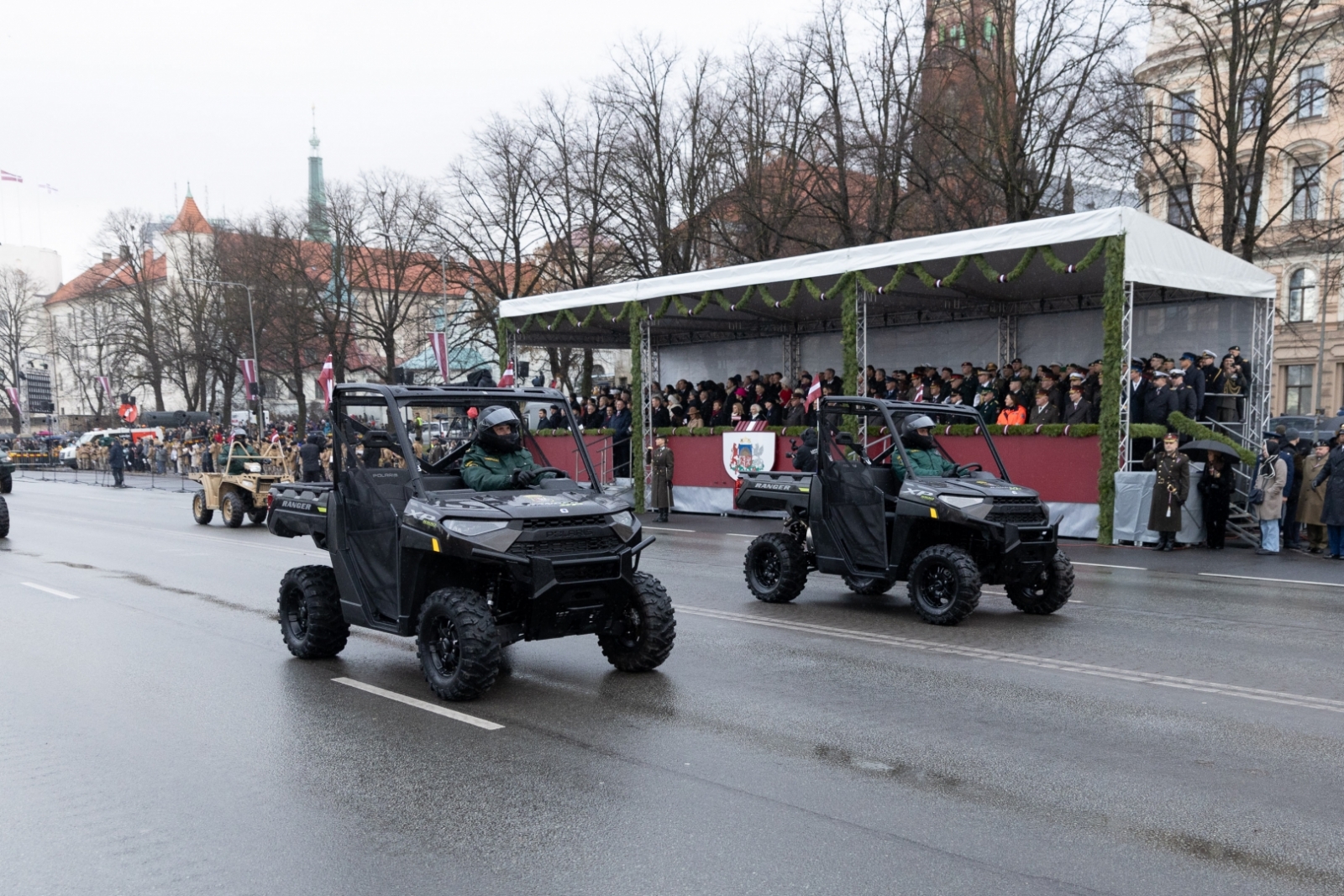 FOTO: VRS dalība militārajā parādē