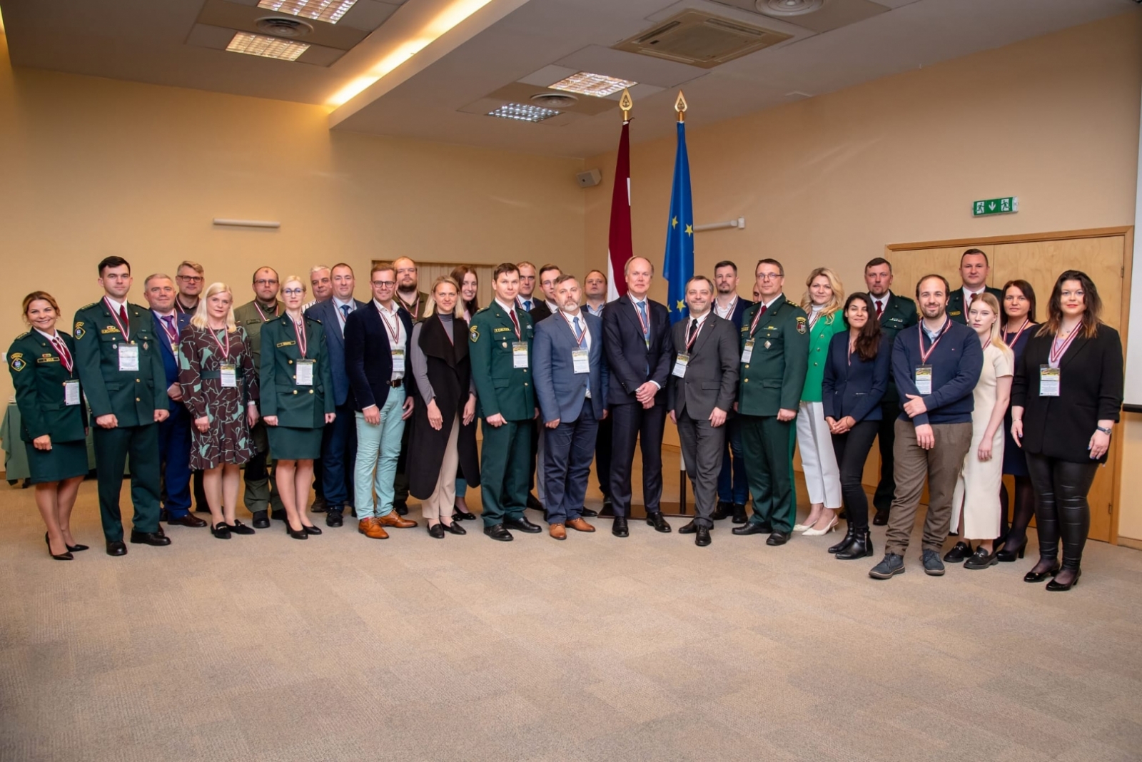 FOTO: Eiropas komisijas pārstāvji un VRS
