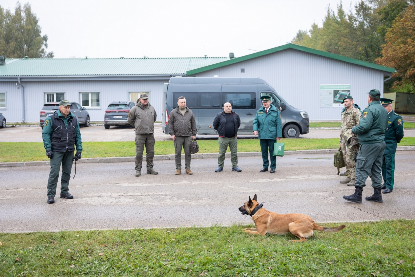 FOTO: Ukrainas Valsts Robežsardzes Dienesta priekšnieka vietnieki apmeklē VRS un VRK 