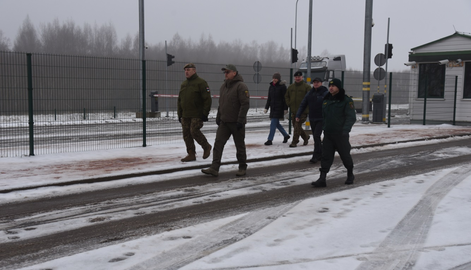 FOTO: VRS un AM pārstāvju vizīte