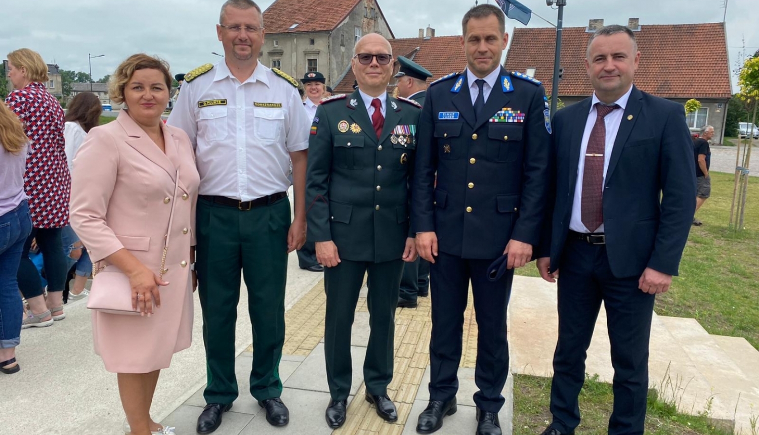 VRS priekšnieks piedalījās Lietuvas robežsargu dienai veltītajos pasākumos